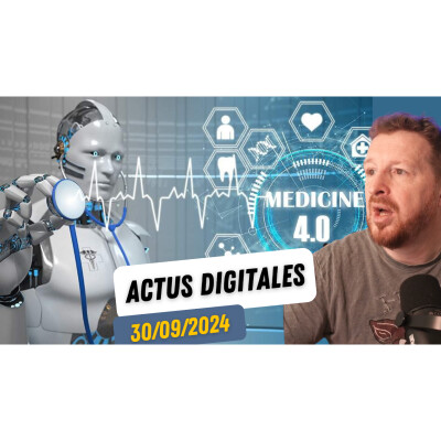 IA vs médecins, mort de la carte vitale, Trump vs Harris, autoroutes électriques ! cover