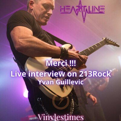 213Rock Harrag Melodica   Fullshow + Live interview with Yvan Guillevic Heart Line on Vinylestimes C. Rock Radio 24 08 2023 cover