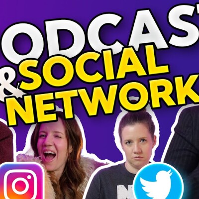 How to promote your podcast on social media [Instagram, Twitter, Facebook & LinkedIn] - Ausha cover