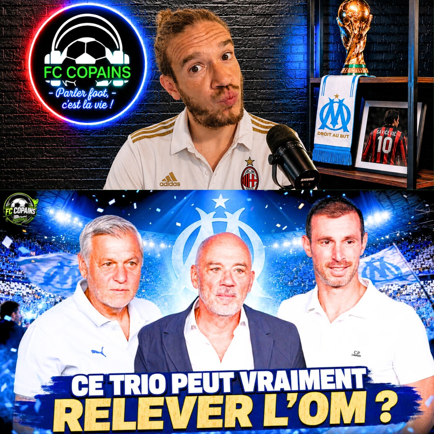 Débat Mercato - Le trio Genesio Lorenzi Richard peut-il vraiment relever l'OM ? episode artwork
