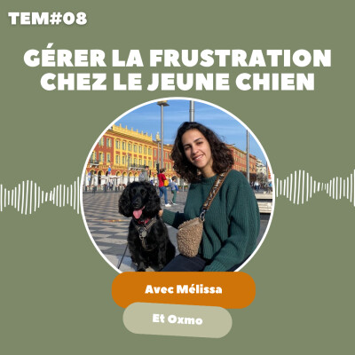 TEM08 : Mélissa et Oxmo - Chien de travail, frustration et galère éducative cover