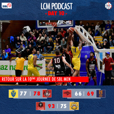 SBL - Day 10 : Vevey vs Boncourt, Genève vs Lugano & Swiss Central vs Neuchâtel cover