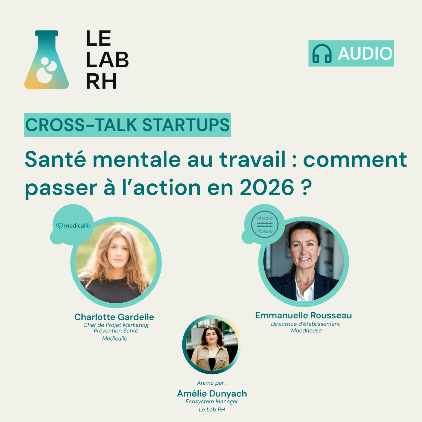 [Cross-Talk Startups] Santé mentale au travail : comment passer à l’action en 2026 ? episode artwork