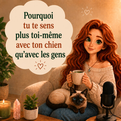 Pourquoi tu te sens plus toi-même avec ton chien qu'avec les gens ? cover