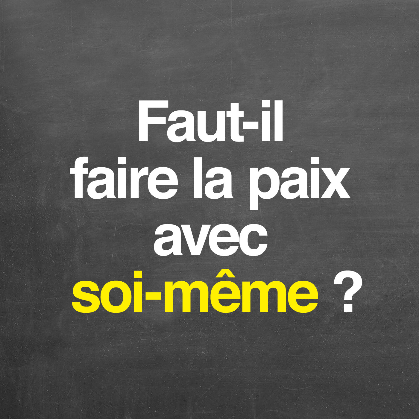 Parole de philosophe