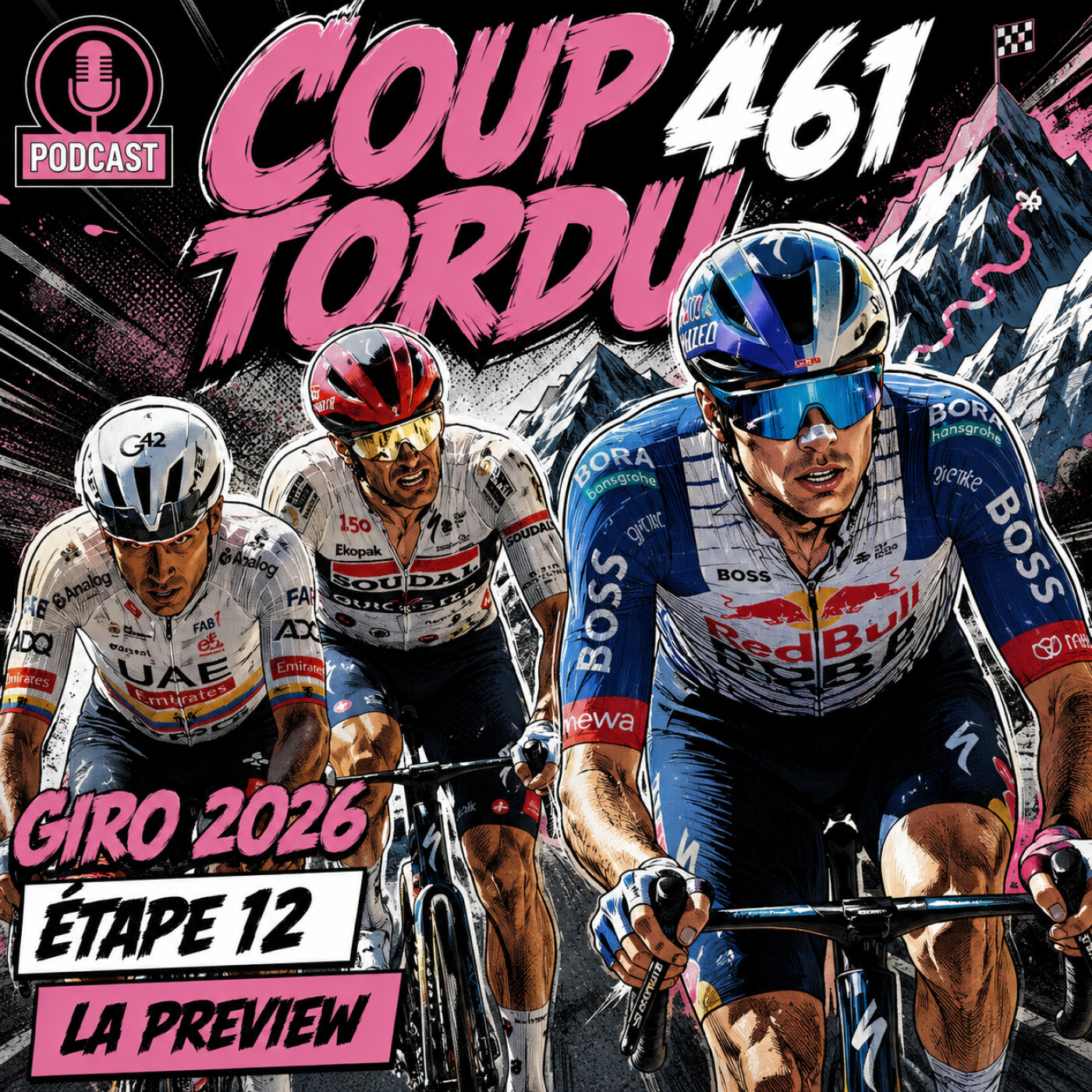 COUP TORDU 461 : GIRO 2026 ETAPE 12 LA PREVIEW episode artwork