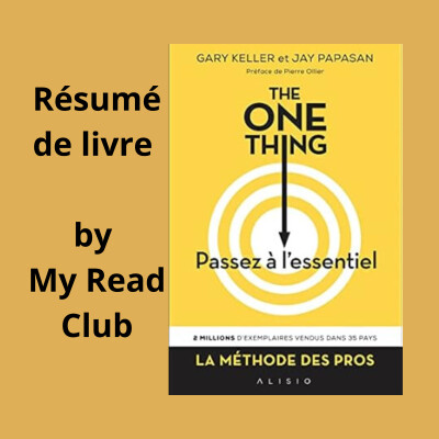 10. La seule chose à faire pour réussir : la méthode imparable de The One Thing cover