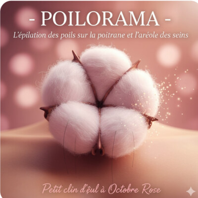 L'épilation des poils sur la poitrine et l'aréole des seins cover