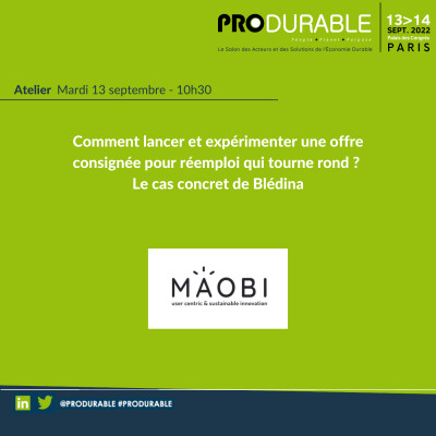 Maobi - Comment lancer et expérimenter une offre consignée pour réemploi qui tourne rond ? Le cas concret de Blédina cover