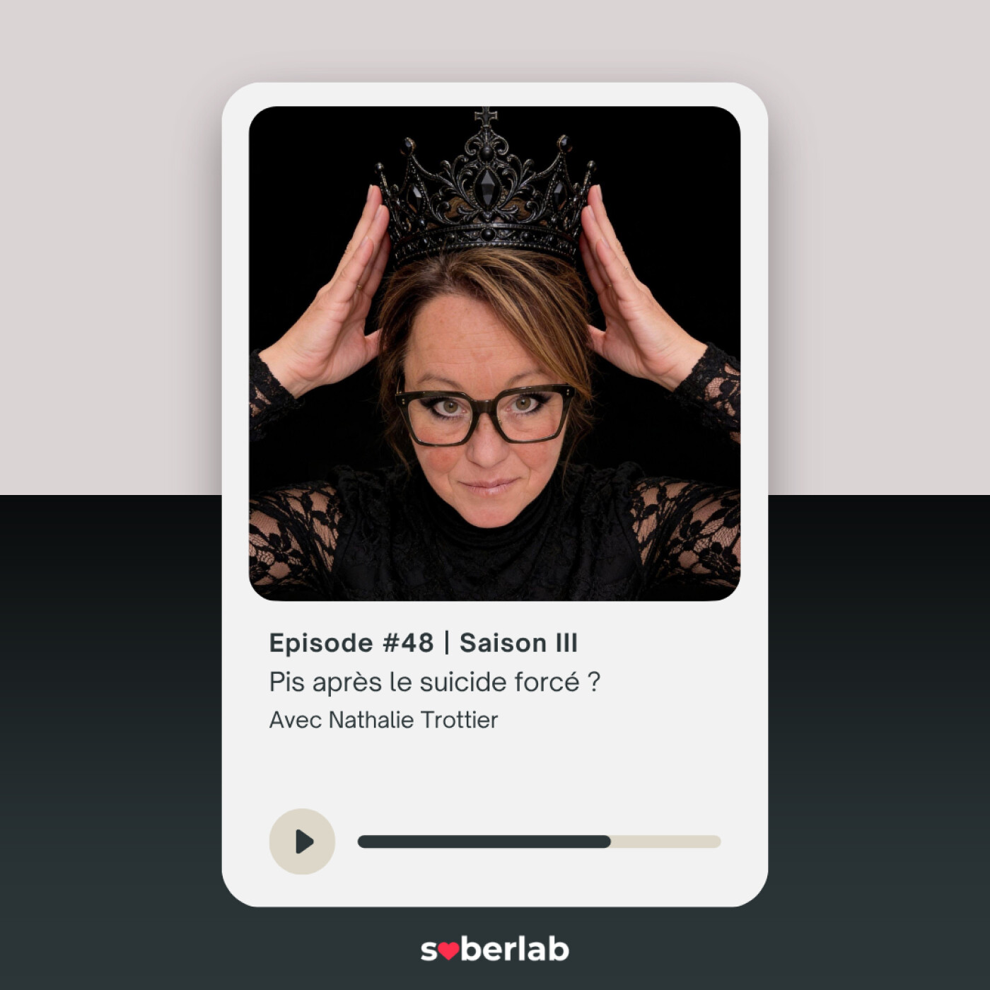 Ep |48 | Pis après le su*cide forcé | Nathalie Trottier episode artwork