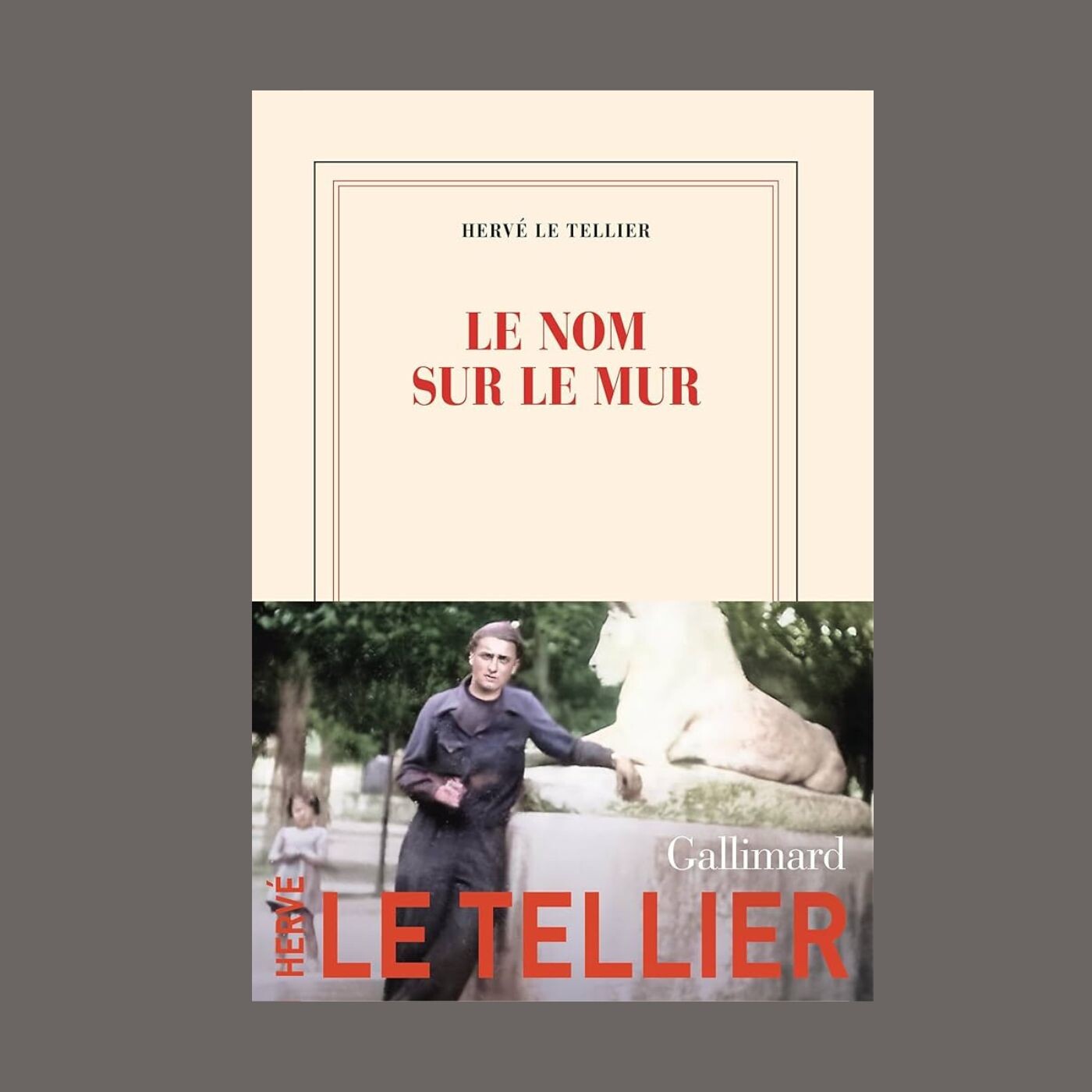 Hervé Le Tellier - Le nom sur le mur