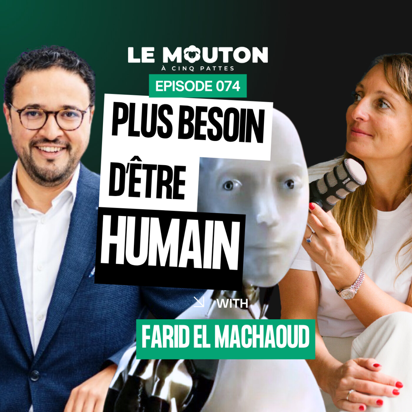 #EP74 Le Futur du Travail : Entre Humain, IA et Recrutement avec Farid El Machaoud episode artwork