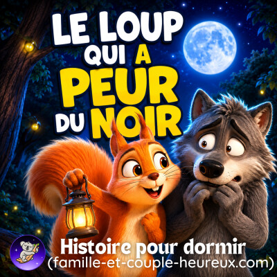 Tilu et le loup qui a peur du noir 🌙🐺 | Histoire pour s'endormir | Peur du noir | Les ZimParfait cover