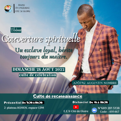 E.E.V-Cité de Gloire: Couverture spirituelle - un esclave hérite toujours du maître. cover