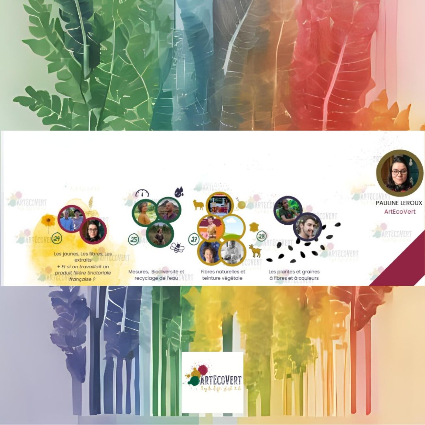 Programme de la Quinzaine de l'Agriculture Tinctoriale Semaine 2 (évolution possible)