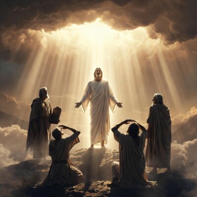 Matthieu 17 : 1-5 La Transfiguration : De la Gloire à l’Obéissance du Fils cover