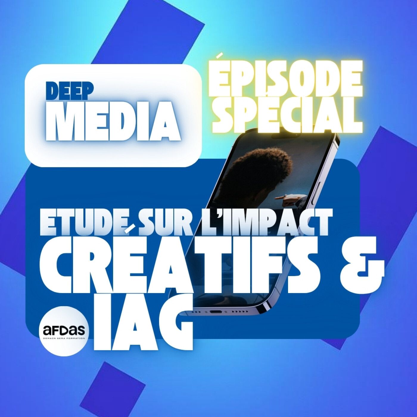 ✅ Episode bonus : Etude sur les impacts de l’Intelligence Artificielle Générative sur les créatifs 🎙️ Deep Capsule spéciale - Deep Media 🎧 episode artwork