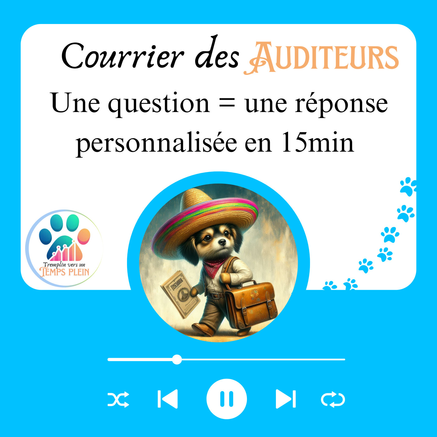Tremplin vers un Temps Plein - Podcast business pour éducateurs canins