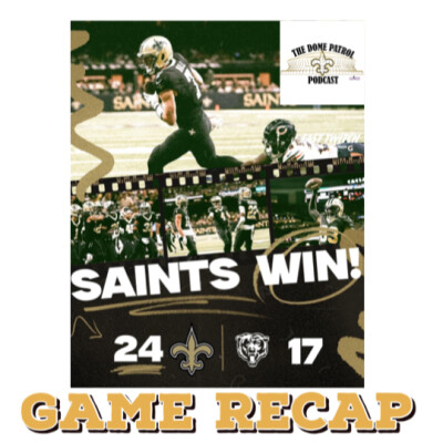 Saints vs Bears Week 9 Recap cover