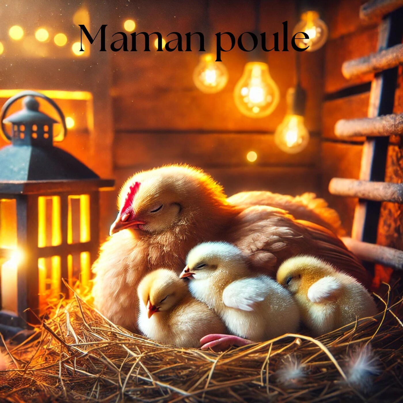 Petits poussins, histoire contemplative