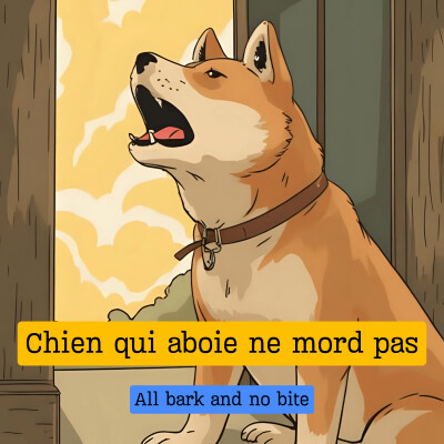 Chien qui aboie ne mord pas cover