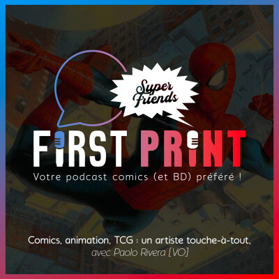 Paolo Rivera : comics, animation, TCG : rencontre avec un artiste touche-à-tout ! [SuperFriends VO] cover