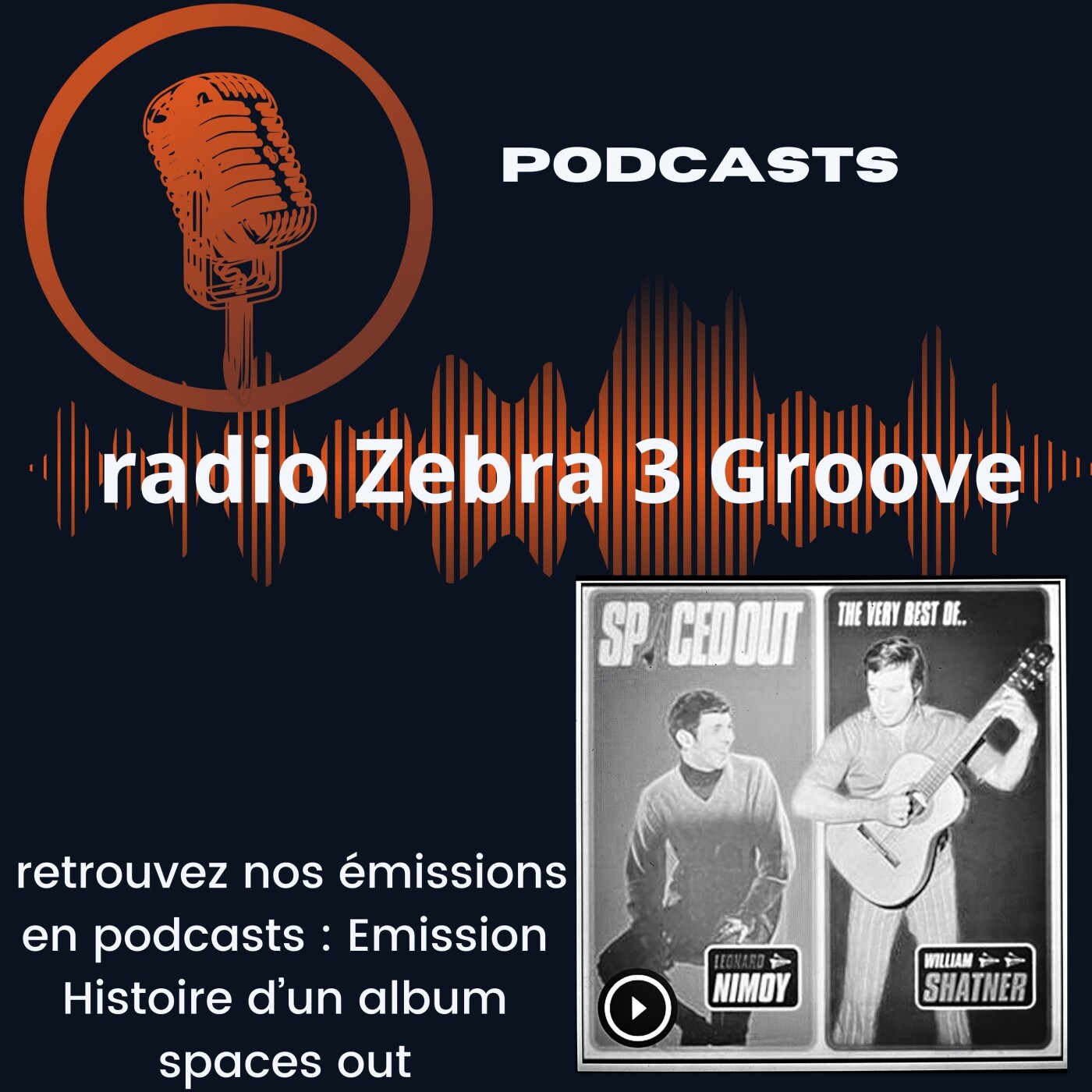 Radio Zébra 3 Groove Emission: histoire d'un album : spaced out Shatner et Nimoy episode artwork