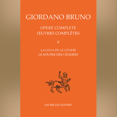 Giordano Bruno - Le Souper des Cendres / La Cena de le Ceneri cover