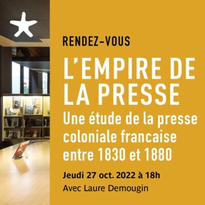 Les rendez-vous du salon de lecture - L'Empire de la presse par Laure Demougin cover