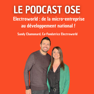 DUO #10 : Electroworld : de la micro-entreprise au développement national ! avec Sandy Chamonard cover