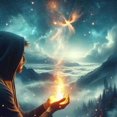 Entre dans le monde du feu par la finesse et la subtilité - Archange Michaël  Psaume  29 cover