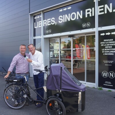 Cyril Piron, le directeur de WHEEL NATION nous détaille toutes les possibilités offertes par le vélo cargo Nihola cover