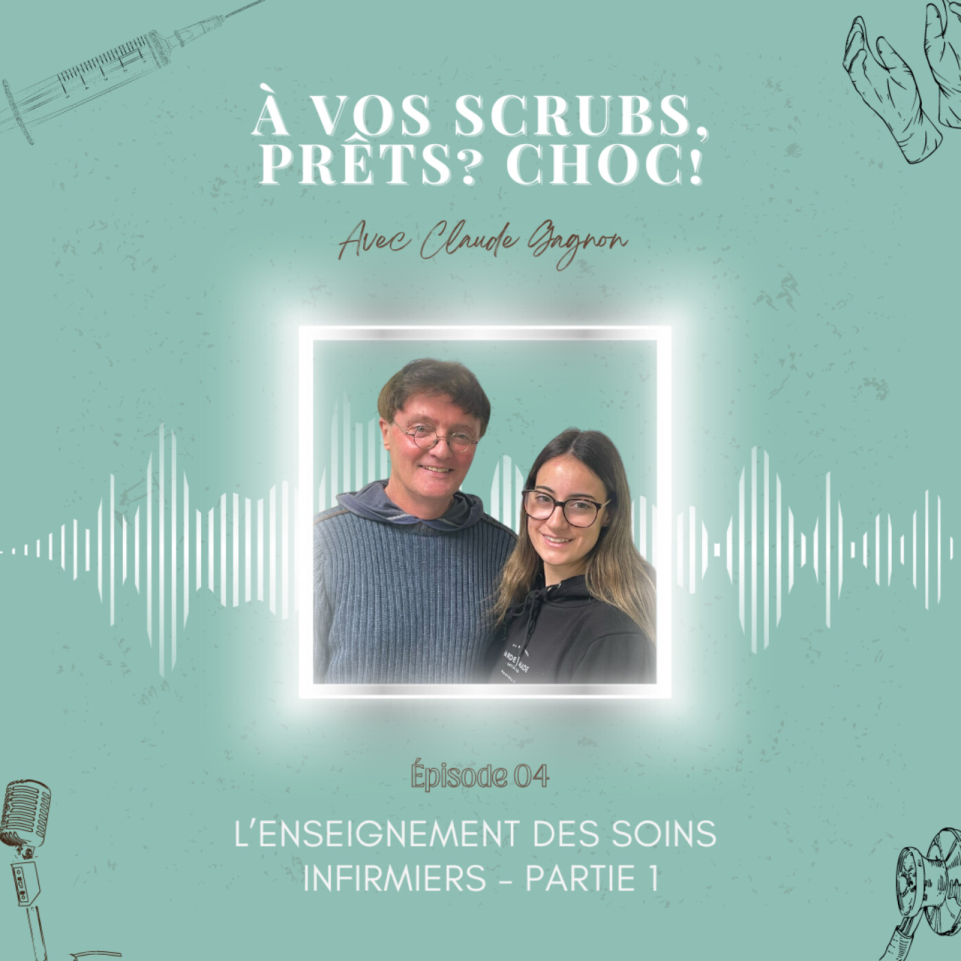 À vos scrubs, prêts? CHOC!