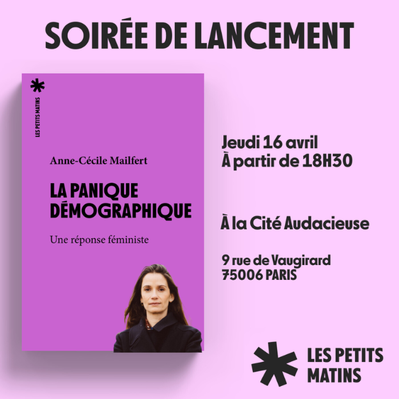Captation de la soirée de lancement de l'essai "La panique démographique, une réponse féministe" episode artwork