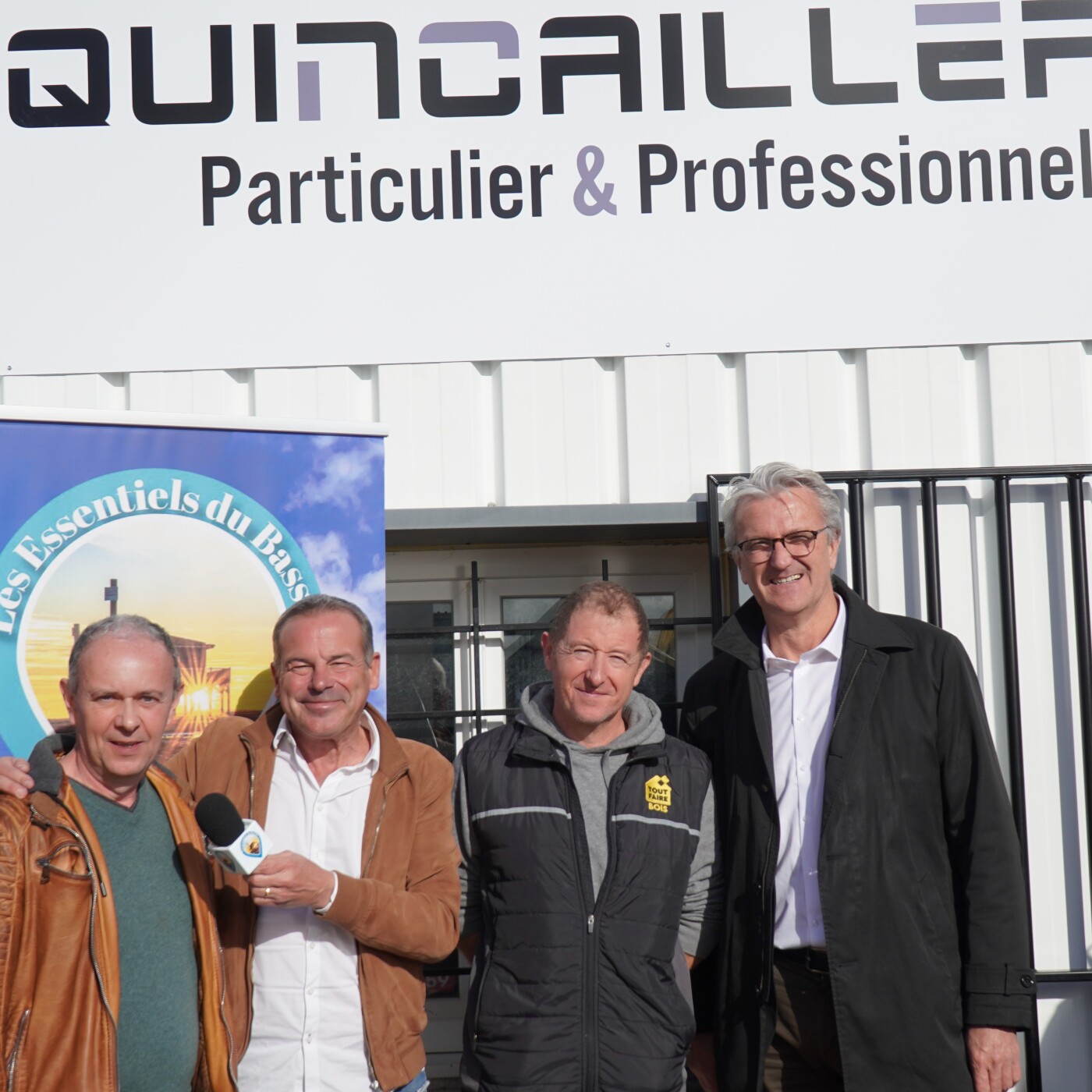 Pierre Plazolles, Bruno Guelle & Xavier Paris nous livrent leurs impressions lors de l'inauguration de la quincaillerie Tout Faire episode artwork