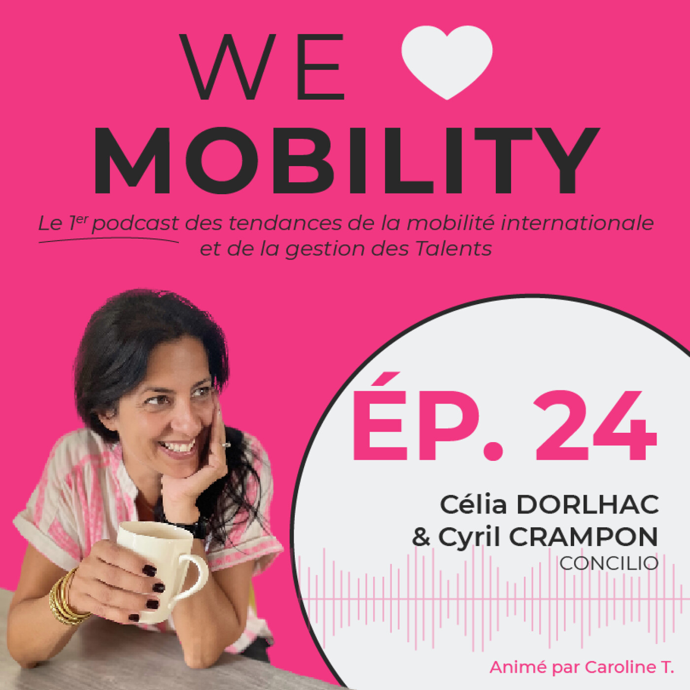 #24 - Célia DORLHAC & Cyril CRAMPON - La santé des collaborateurs au cœur de la Mobilité Internationale episode artwork