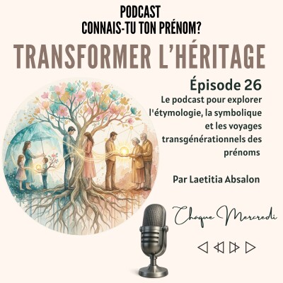 TRANSFORMER L'HÉRITAGE - Exploration de l'héritage familial et symbolique des prénoms pour transformer ce que nous avons reçu cover