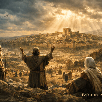 Ezechiel 28 : 25-26   La Restauration d'Israël selon Ézéchiel cover