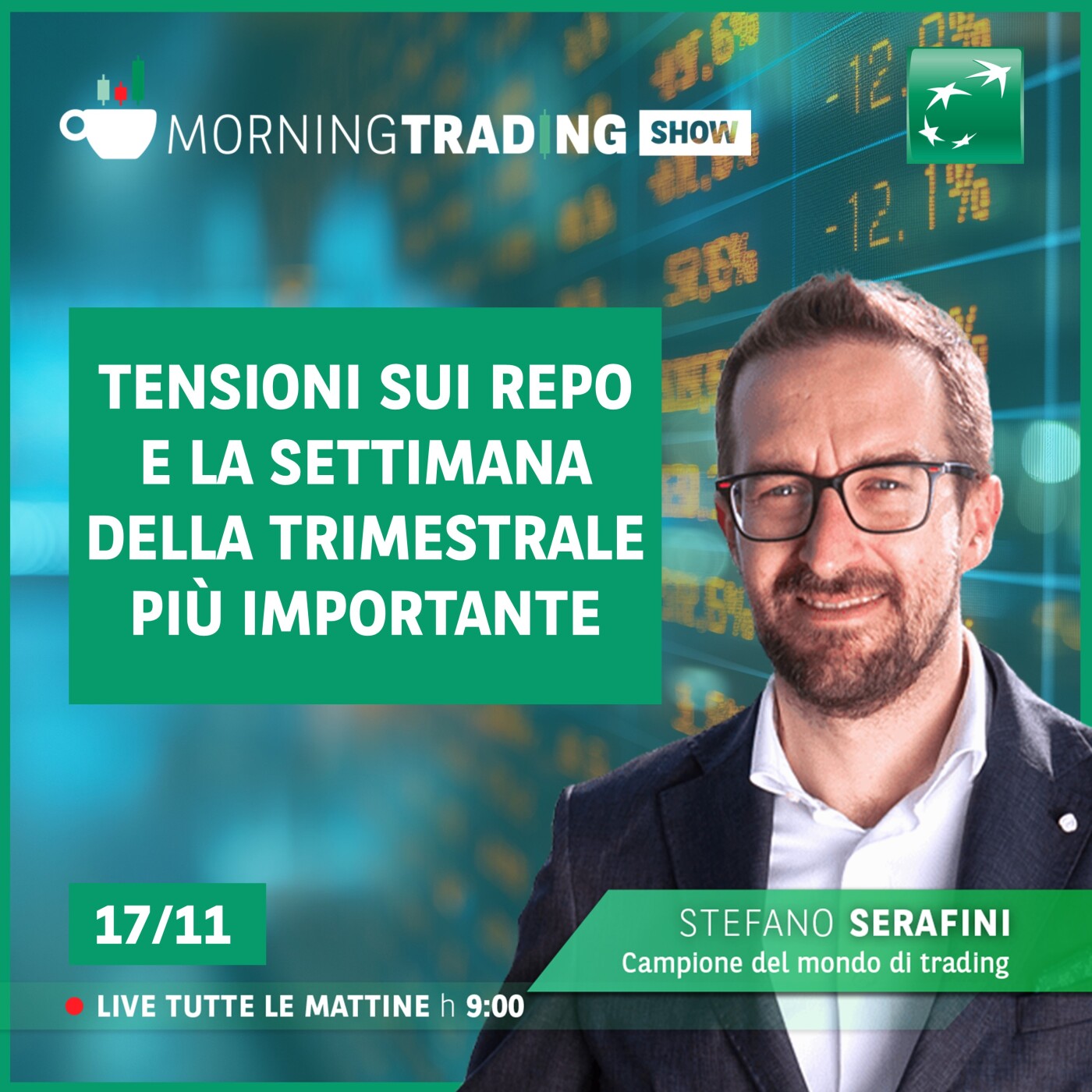 Tensioni sui Repo e la settimana della trimestrale più importante episode artwork