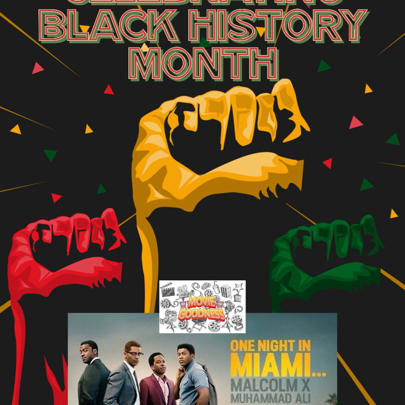Celebrating Black History Month/One Night in Miami (2020) Movie Review