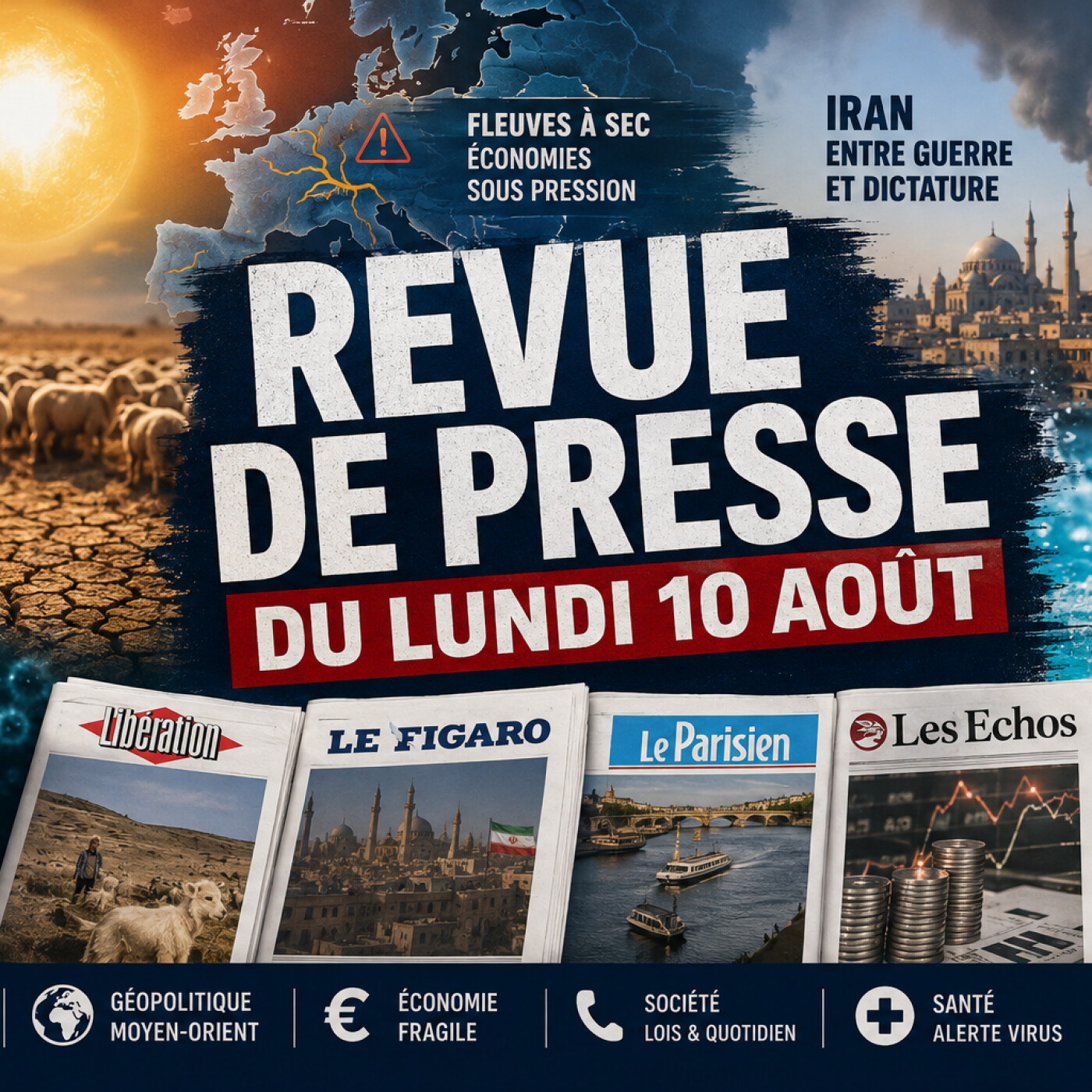 Revue de presse du 10 août episode artwork