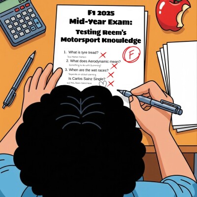 F1 2025 Mid-Year Exam: Testing Reem's Motorsport Knowledge cover