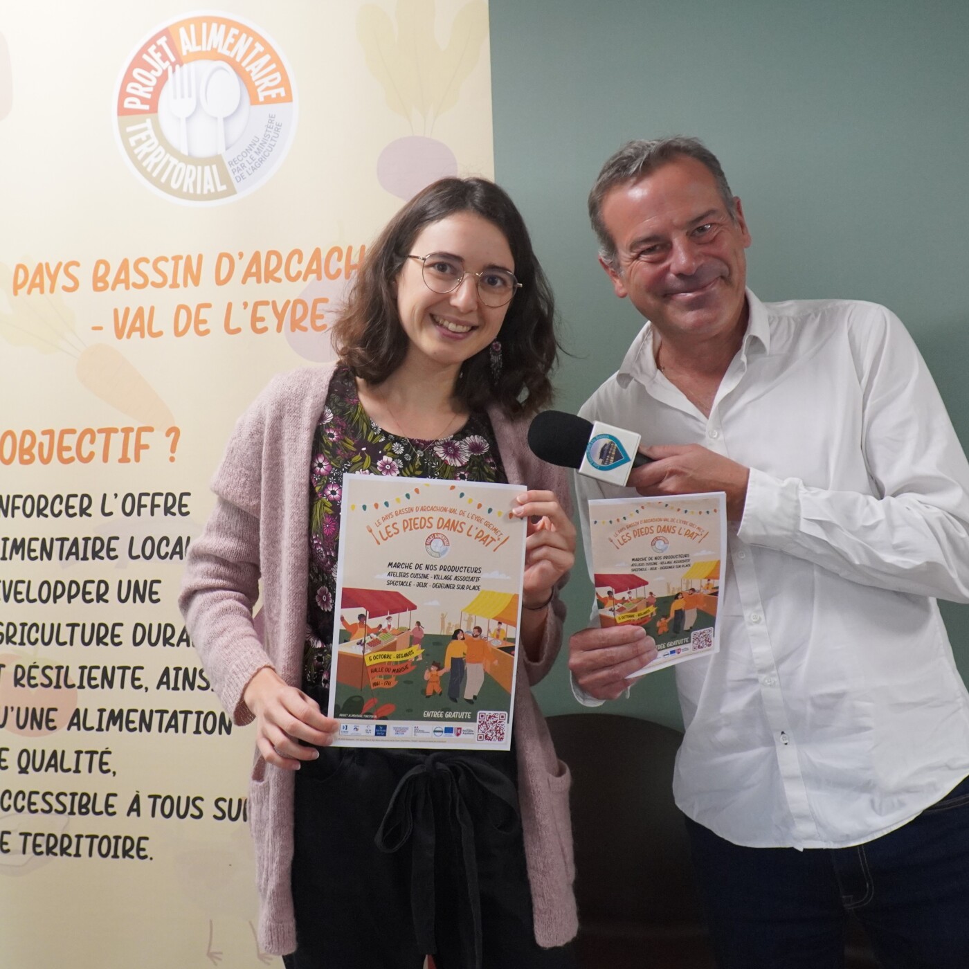 Héloïse Gaget nous présente la 2ème édition des pieds dans le PAT qui va réunir des producteurs locaux ce samedi 5 octobre à Biganos episode artwork