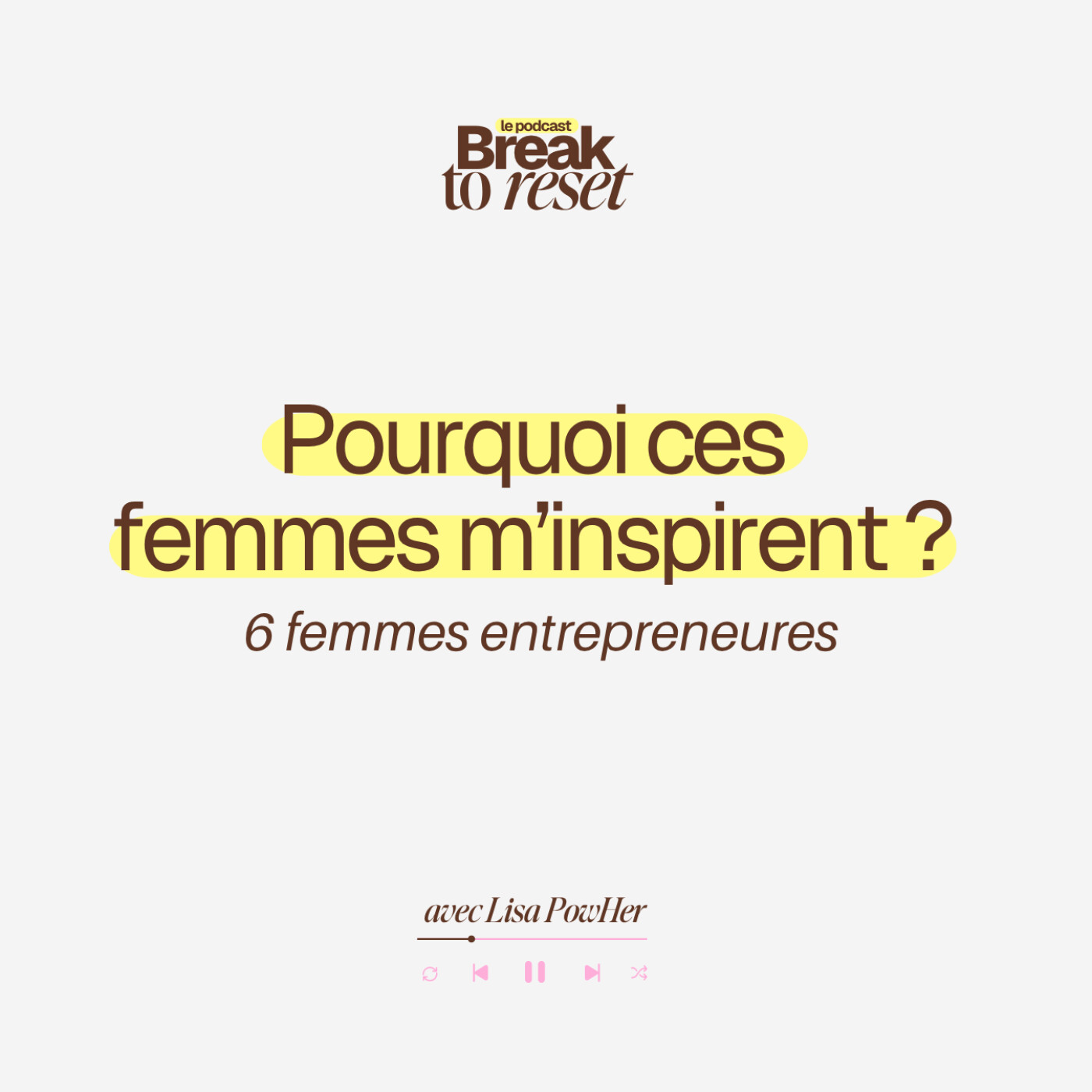 Les 6 FEMMES ENTREPRENEURES qui m’inspirent au quotidien