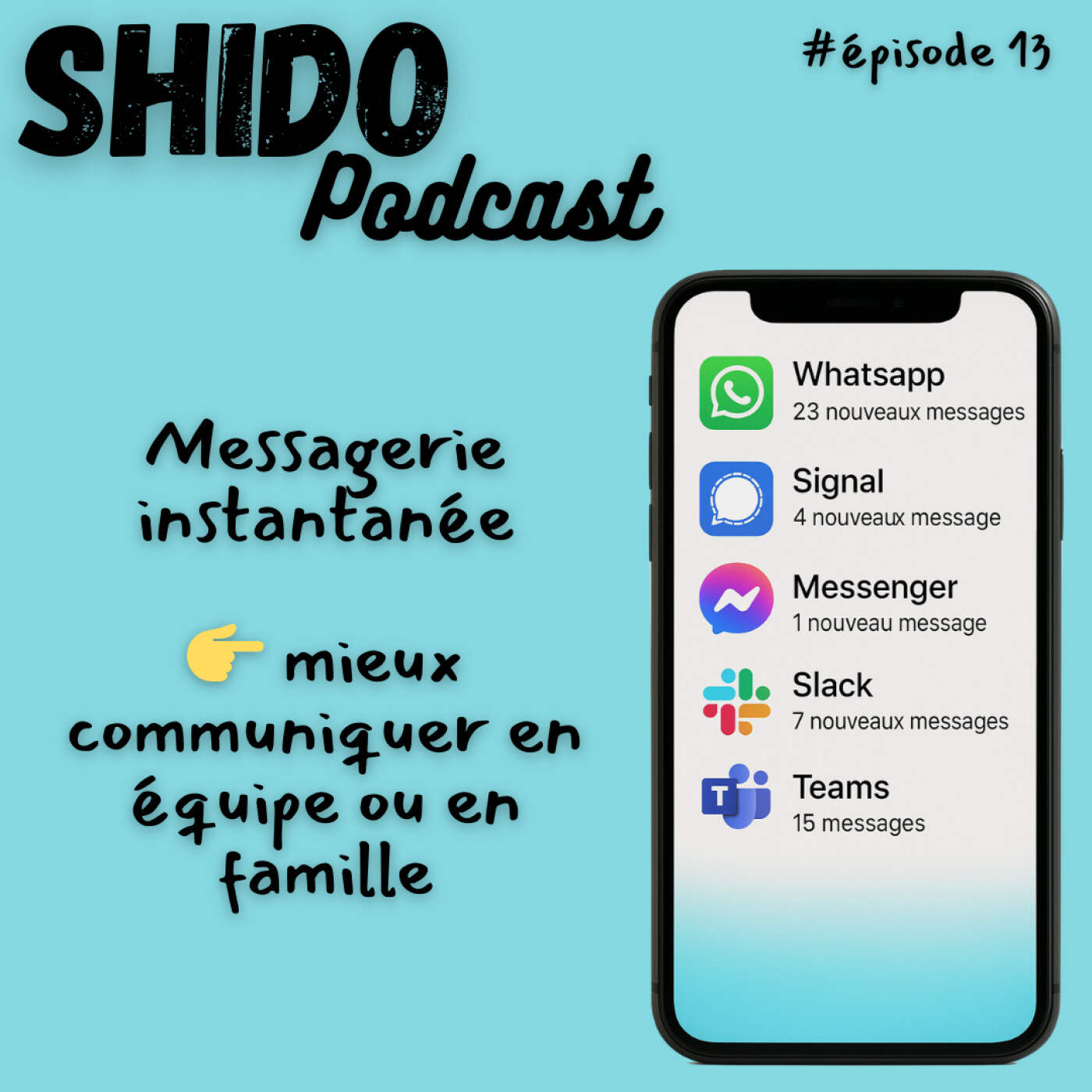 WhatsApp, Teams, Slack ... mieux communiquer en équipe ou en famille avec les messageries instantanées