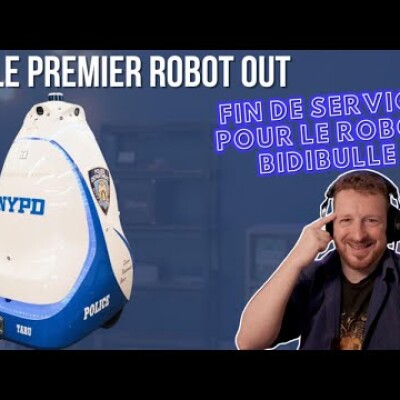 K5, le premier robot out : Fin de service pour le robot bidibulle cover