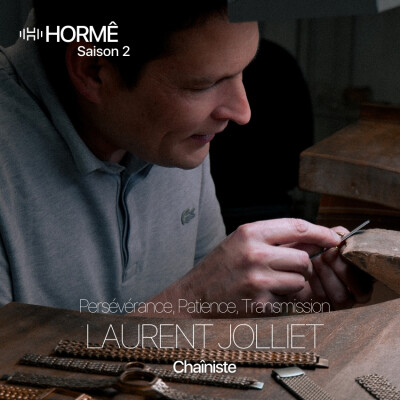 HORMÊ - LAURENT JOLLIET - CHAÎNISTE - Persévérance, Patience, Transmission cover