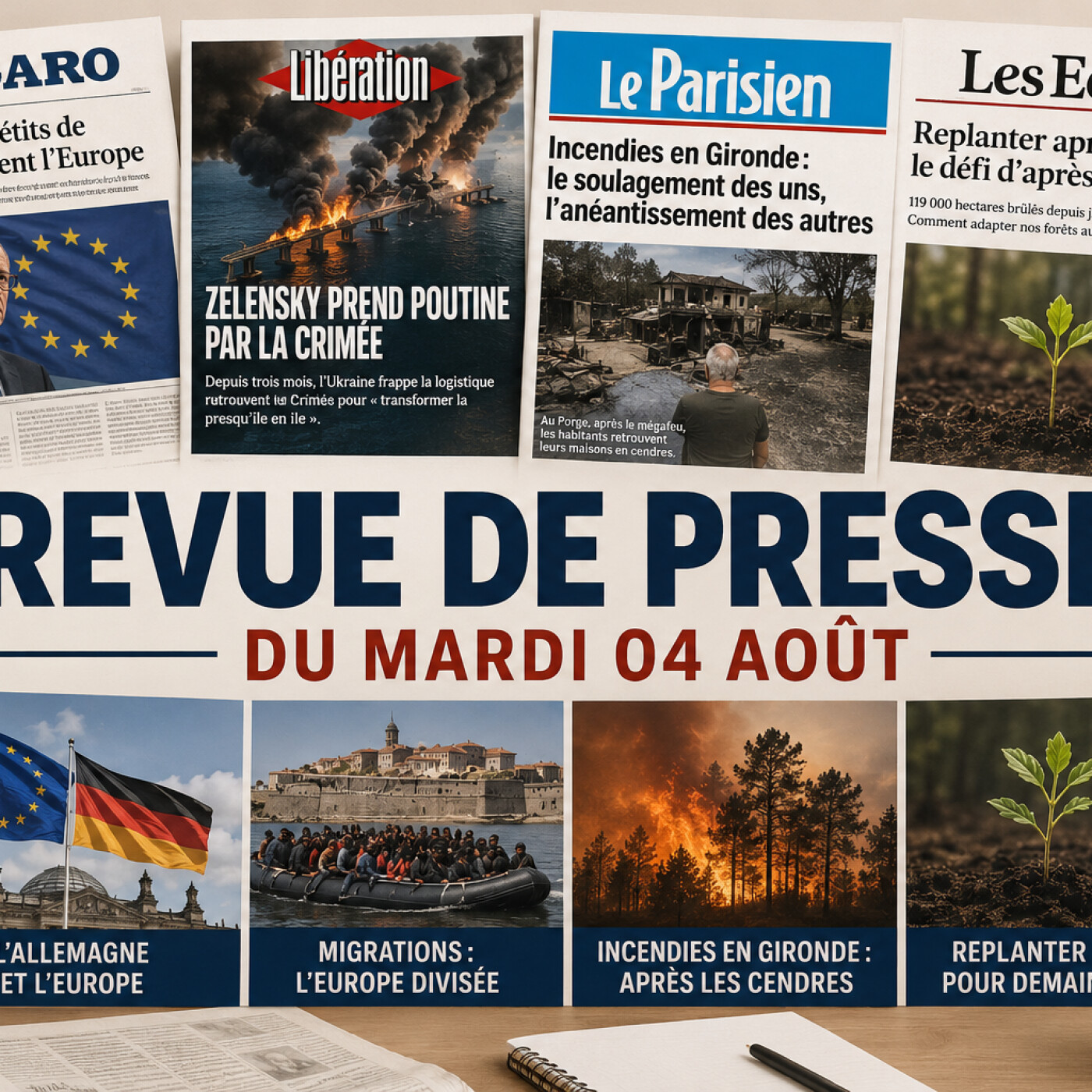 Revue de presse du 04 août episode artwork