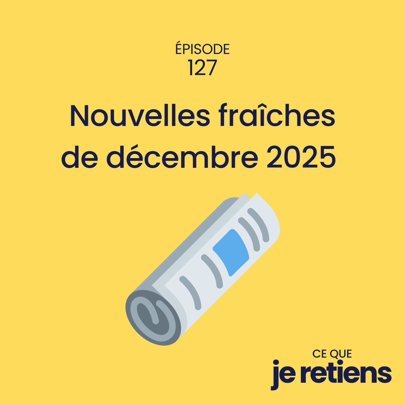 127. Nouvelles fraîches de décembre 2025 (3 annonces de foufou !) 127. Nouvelles fraîches de décembre 2025 (3 annonces de foufou !)