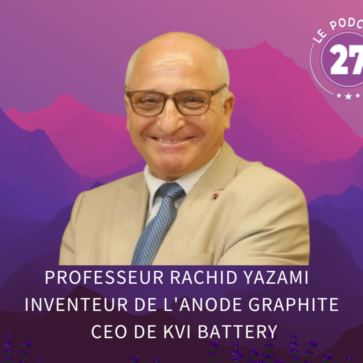 Professeur Rachid Yazami, inventeur de l'anode en graphite - Interview N°1